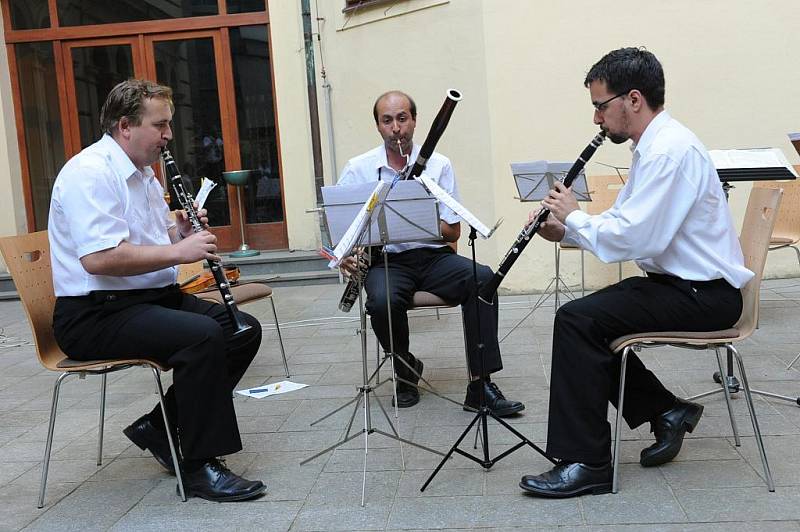 Collegium Musicum oslavilo koncertem na nádvoří