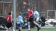 Z utkání kosteleckého turnaje Stříbrná Skalice - Sázava (1:4).