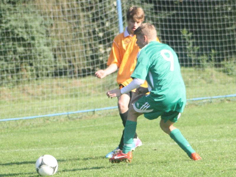 Z utkání FK Kolín (U17) - Meteor Praha (1:2).