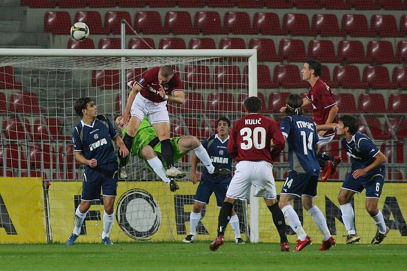 Na utkání Sparta Praha - Dinamo Záhřeb byl i fotograf Kolínského deníku Michal Bílek