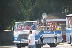 Na kolínském autobusovém nádraží byla k vidění historická vozidla.