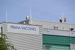 Závod na výrobu vakcín Praha Vaccines společnosti Novavax v Bohumile u Kostelce nad Černými lesy.