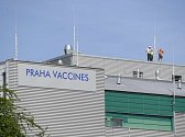 Závod na výrobu vakcín Praha Vaccines společnosti Novavax v Bohumile u Kostelce nad Černými lesy.