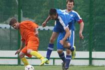 Z utkání Libodřice - Plaňany (0:0, PK 2:4).