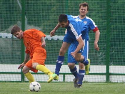 Z utkání Libodřice - Plaňany (0:0, PK 2:4).