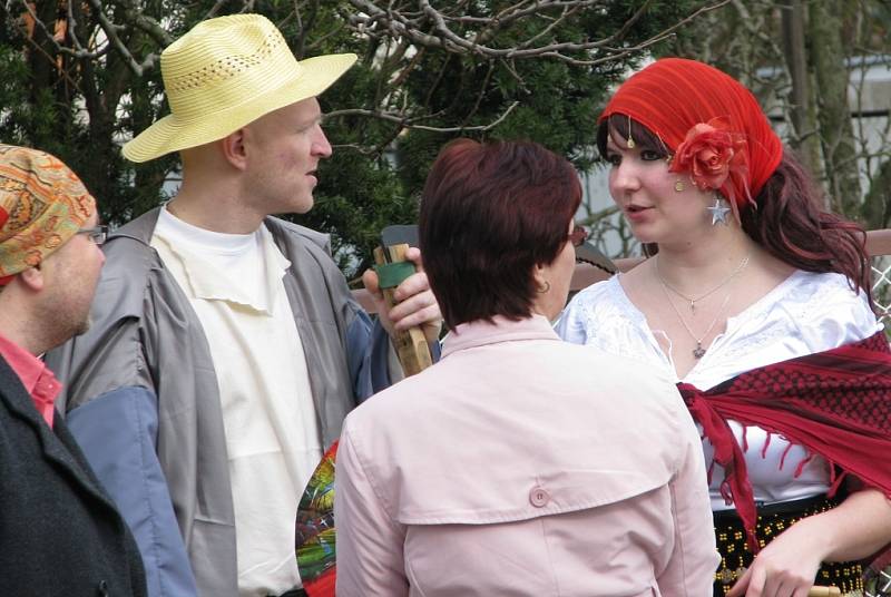 Masopust v Jestřabí Lhotě. 14. březen 2009