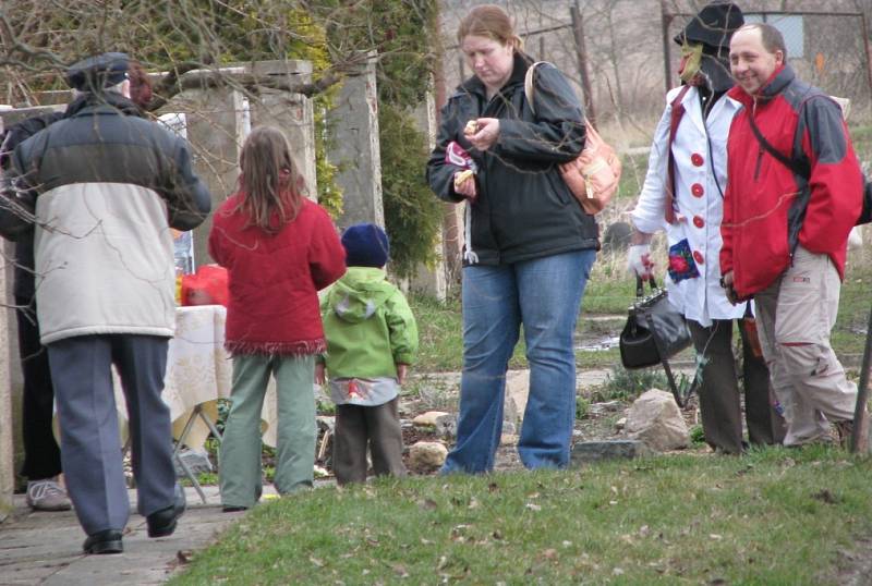 Masopust v Jestřabí Lhotě. 14. březen 2009