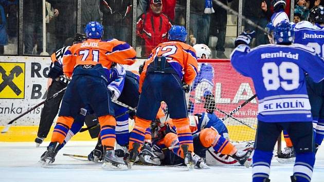 Čtvrté utkání semifinálové série play off druhé ligy prohráli Kozlové s Hodonínem 3:4.