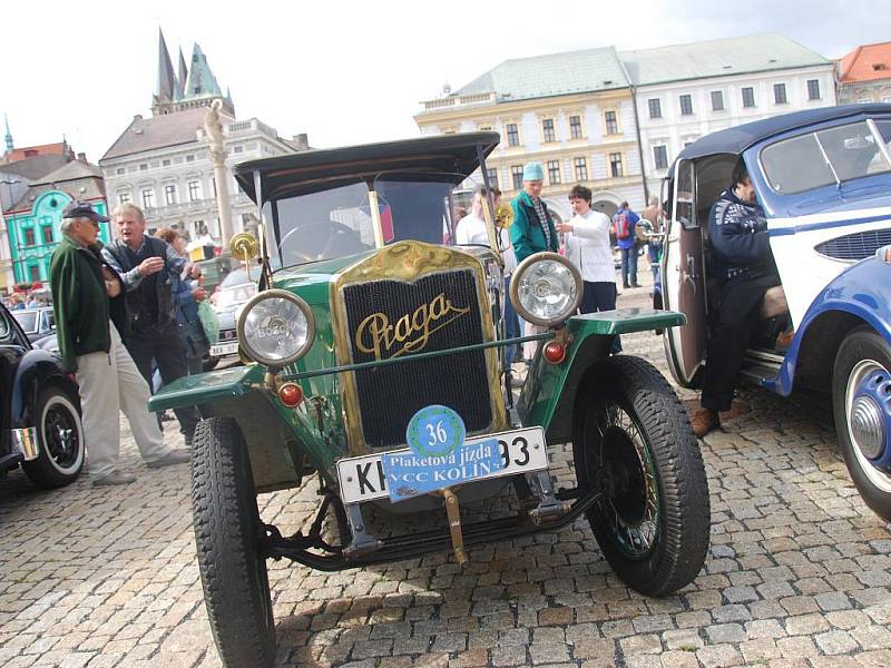 26. Plaketová jízda historických vozidel Kolín