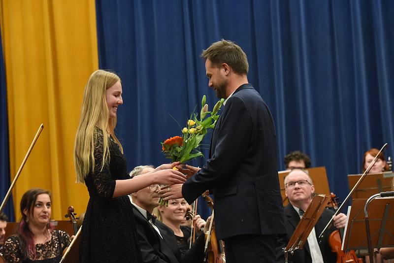 Kolínský filharmonie zahrála v Městském společenském domě.