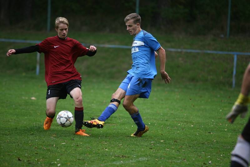 Z utkání FK Kolín - Uhlířské Janovice (9:1).