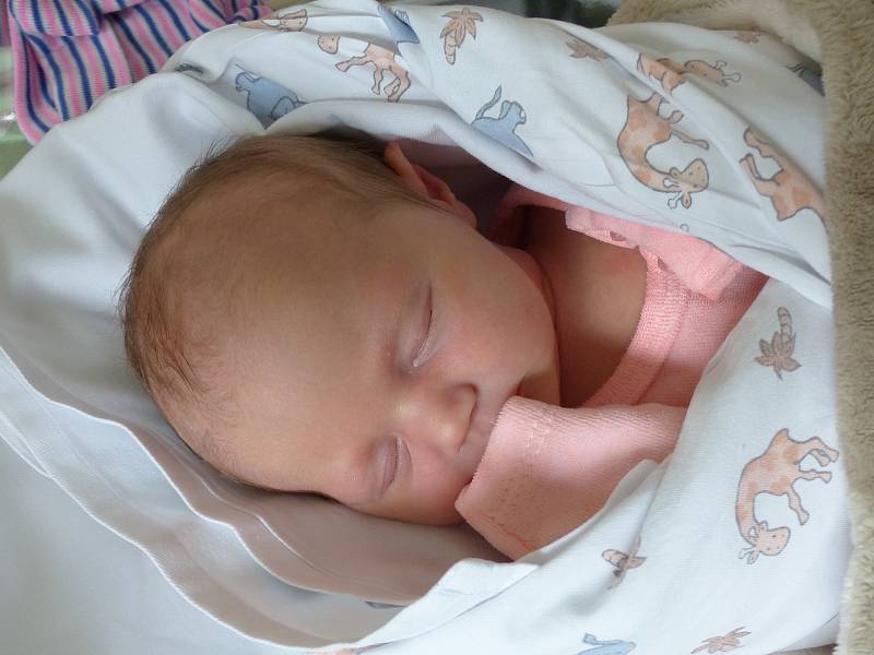 Vanessa Nykodymová se narodila 23. srpna 2021 v kolínské porodnici s váhou 3225 g. V Sokolči bude vyrůstat s maminkou Kristinou a tatínkem Jakubem.
