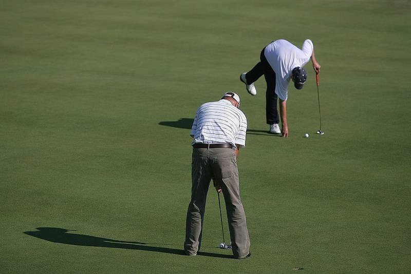 Golfový turnaj "Casa Serena Open" na golfovém hřišti Casa Serena na Roztěži u Kutné Hory. Sobota 6.9.