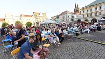 Posvícenské kulturní léto udělalo radost dětem i milovníkům písní Jaroslava Ježka.