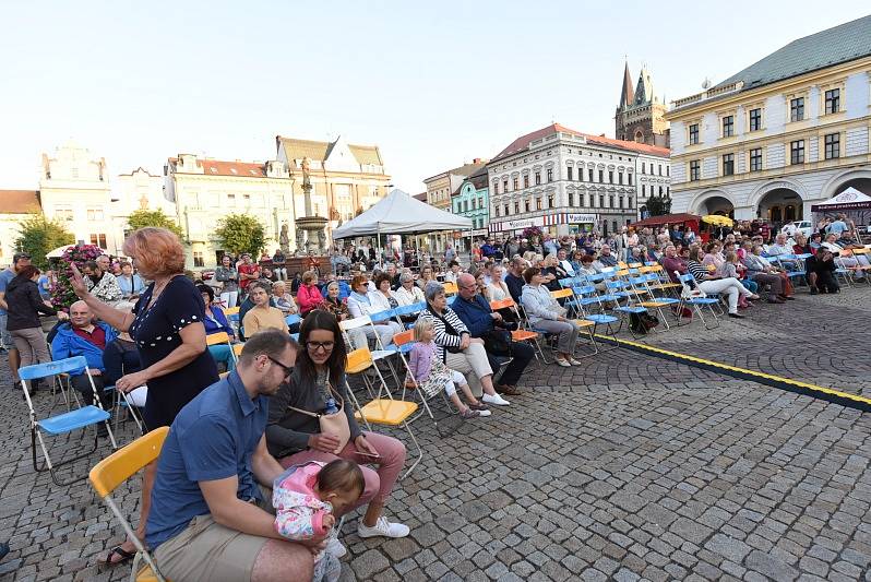 Posvícenské kulturní léto udělalo radost dětem i milovníkům písní Jaroslava Ježka.