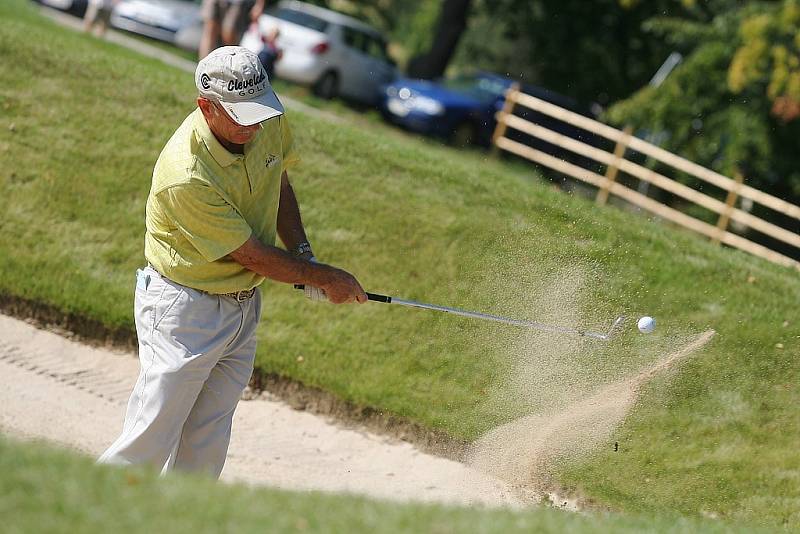 Golfový turnaj "Casa Serena Open" na golfovém hřišti Casa Serena na Roztěži u Kutné Hory. Sobota 6.9.