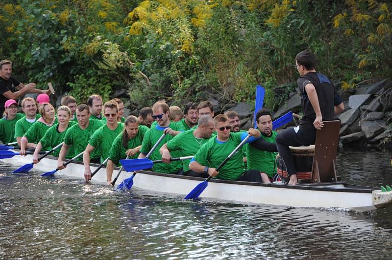 Dračí lodě ovládl tým KVS Sandberk