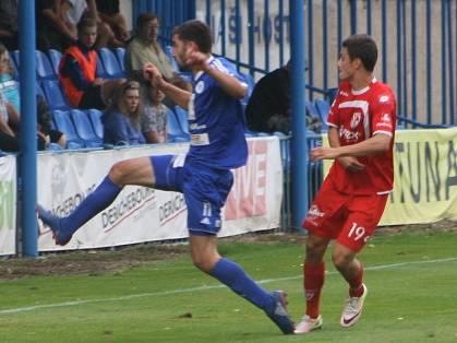 Z utkání Kolín - Pardubice B (0:0, PK 2:4).