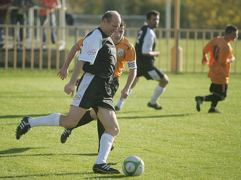 Z utkání Býchory - Třebovle (0:1).