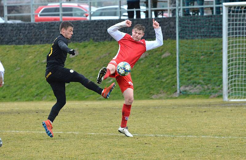 Jarní premiéra nováčkovi ČFL vyšla. Na domácím hřišti porazil Pardubice B.