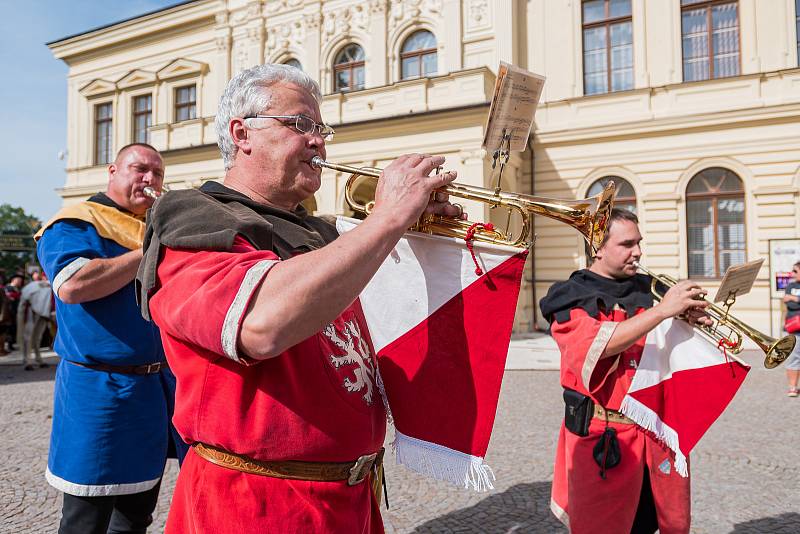 Dvůr Králové nad Labem si připomněl v sobotu 750 let od první písemné zmínky o městě.