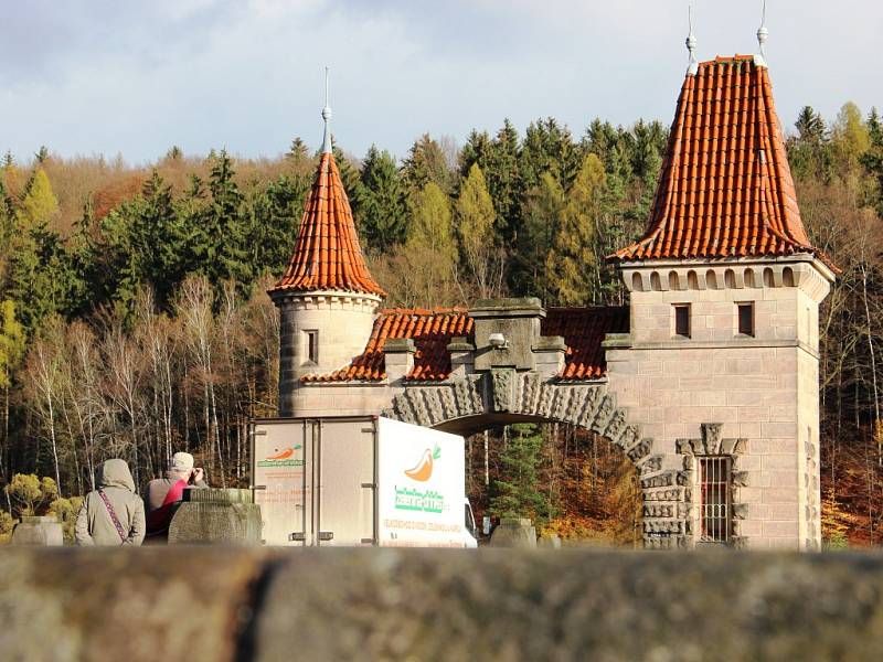 Přehrada Les Království a okolí 30.10. 2017