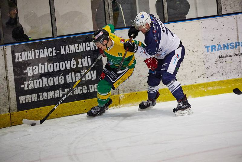 Hokejové derby Trutnov - Dvůr Králové (1:2 po prodl.)