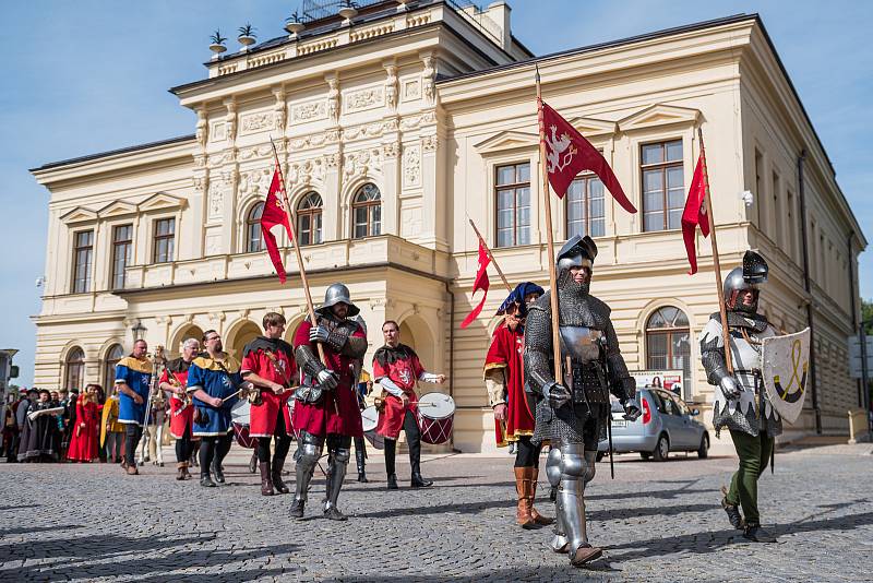 Dvůr Králové nad Labem si připomněl v sobotu 750 let od první písemné zmínky o městě.