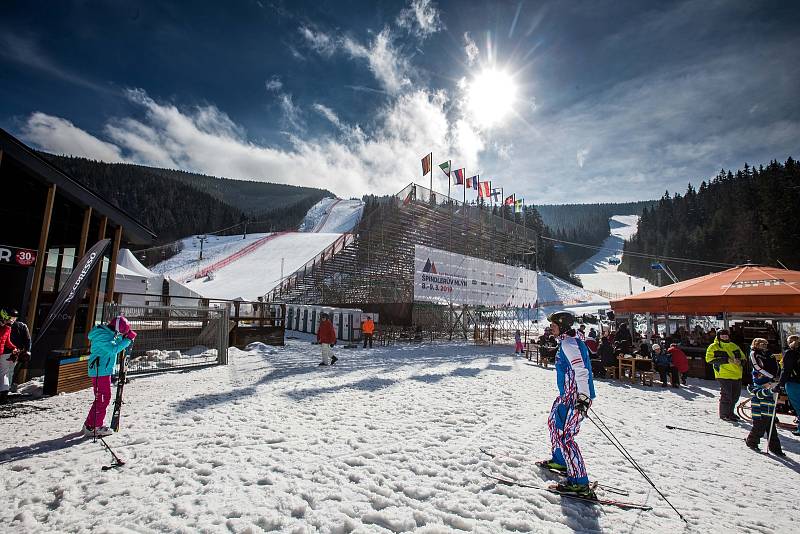 Špindlerův Mlýn je nachystán na Světový pohár v alpském lyžování.