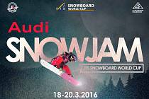 AUDI SNOWJAM. Finále FIS Světového poháru přivítá ve Špindlerově Mlýně světovou špičku freestyle snowboardingu.