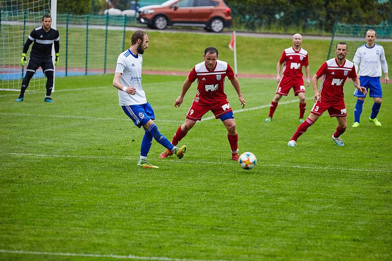 Podkrkonošské derby vyšlo střelecky lépe fotbalistům Trutnova.