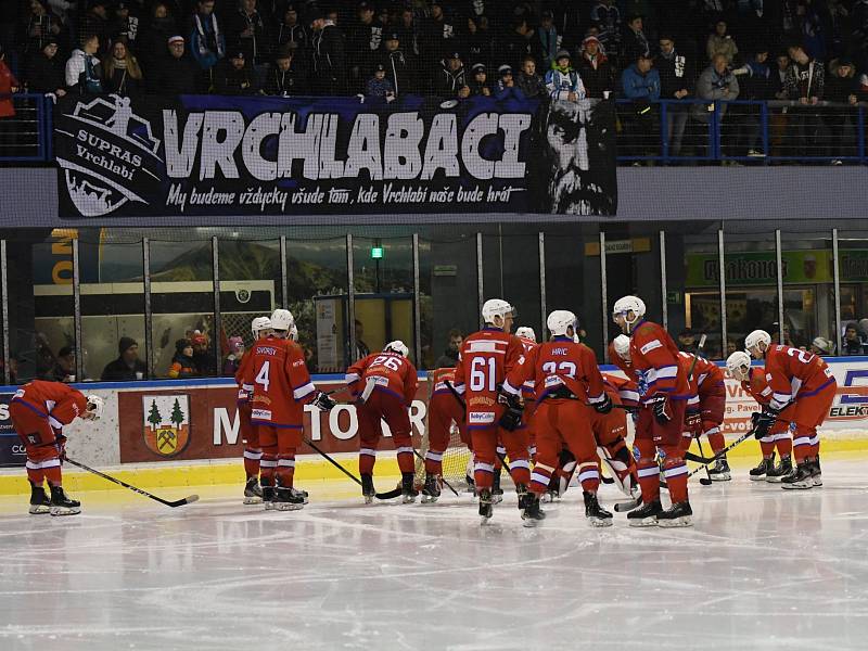 Hokejové derby HC Stadion Vrchlabí - BK Nová Paka.