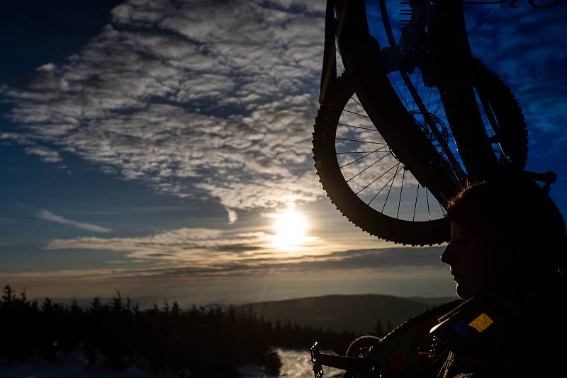 Chinese Downhill 2019 ve Špindlerově Mlýně.