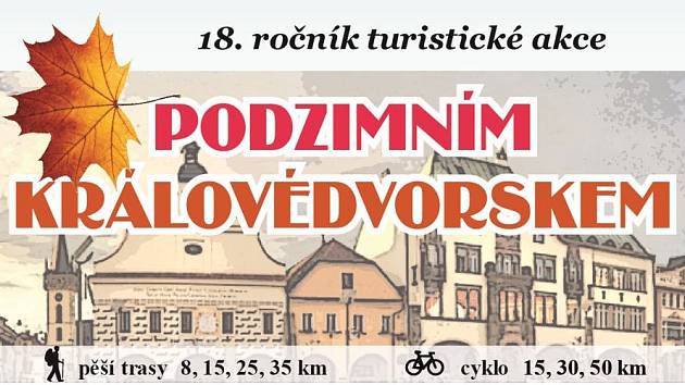 18. ročník oblíbených pochodů startuje 4. září.