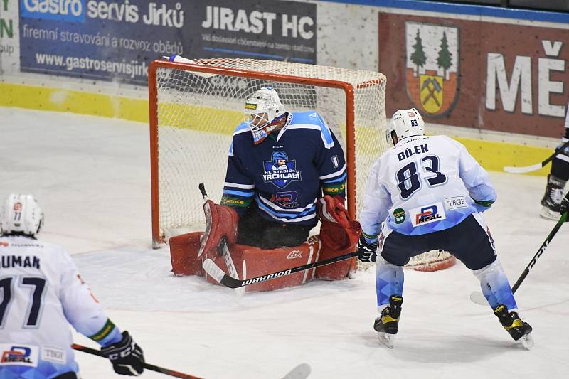 Hokejová Chance liga: HC Stadion Vrchlabí - Rytíři Kladno.