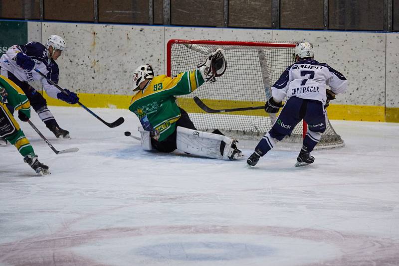 Hokejové derby Trutnov - Dvůr Králové (1:2 po prodl.)