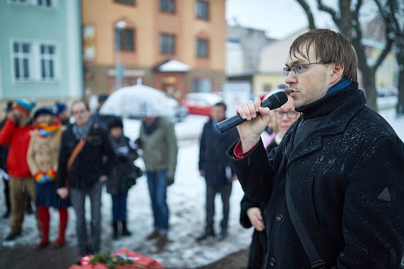 Úterní protest proti Babišovi a Ondráčkovi v Trutnově