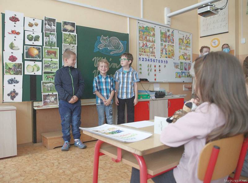 Zahájení školního roku v ZŠ Školní ve Vrchlabí.
