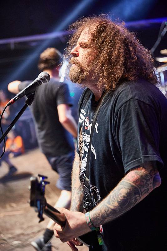 Hlavní hvězdou pátečního večera byli Napalm Death.