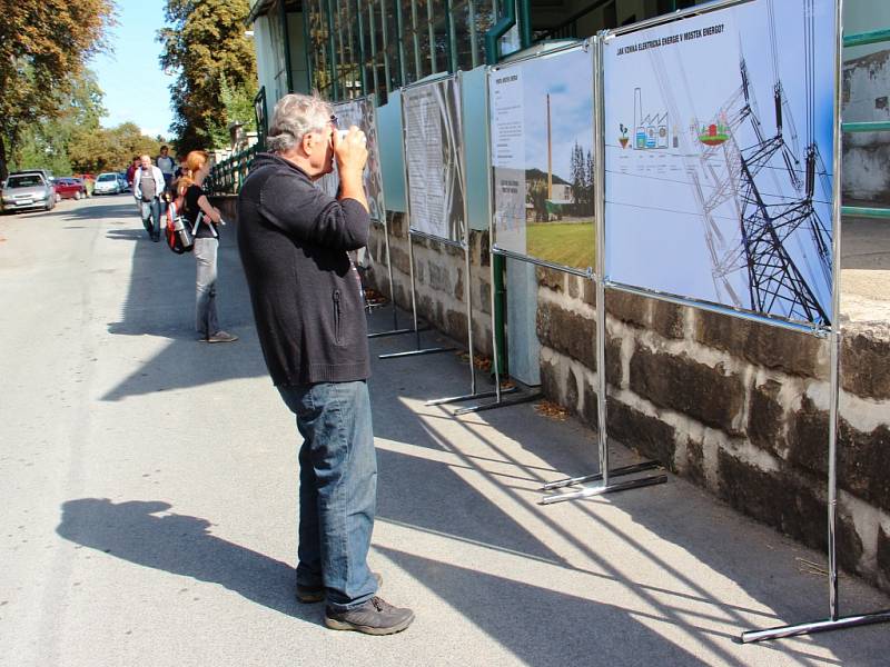 Mostecká elektrárna nalákala  k prohlídce davy zvědavců