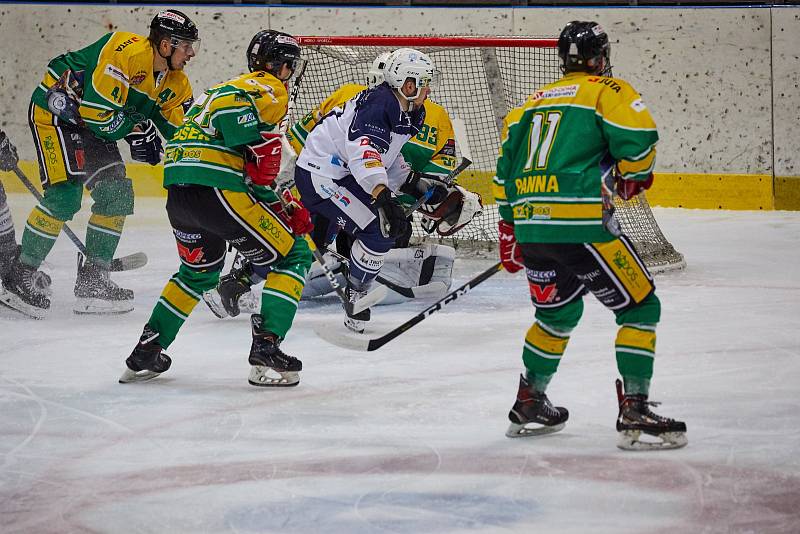 Hokejové derby Trutnov - Dvůr Králové (1:2 po prodl.)