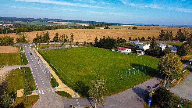 Fotbalové hřiště v Kuksu