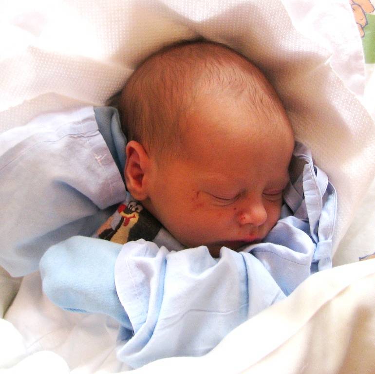 DOMINIK KRIVÁK se narodil 27. srpna v 10 hodin a 8 minut mamince Anetě Kostovské a tatínkovi Dušanu Krivákovi. Měřil 50 centimetrů a vážil 2,83 kilogramu. Rodina bydlí v Úpici.