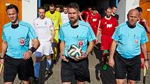 Divizní fotbalové derby: MFK Trutnov - TJ Dvůr Králové nad Labem.