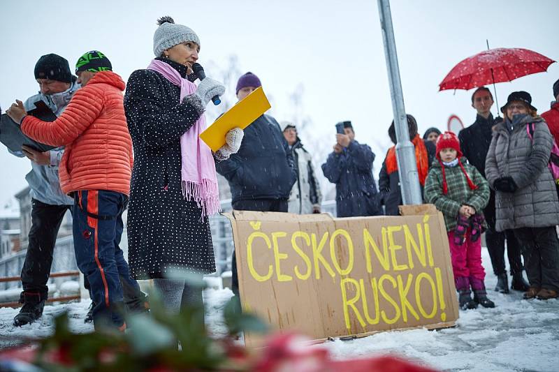 Úterní protest proti Babišovi a Ondráčkovi v Trutnově