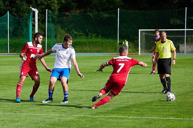 Dvorští fotbalisté stejně jako loni vyhráli derby Krkonoš.