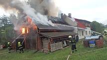 Největší škodu způsobil požár rodinného domu.