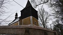 Kostel sv. Jana Křtitele v Horním Žďáru.