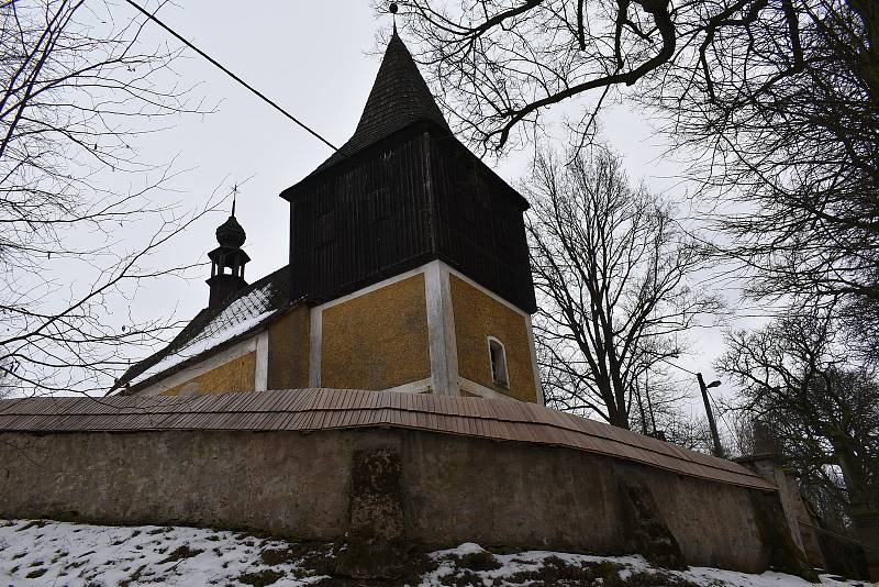 Kostel sv. Jana Křtitele v Horním Žďáru.