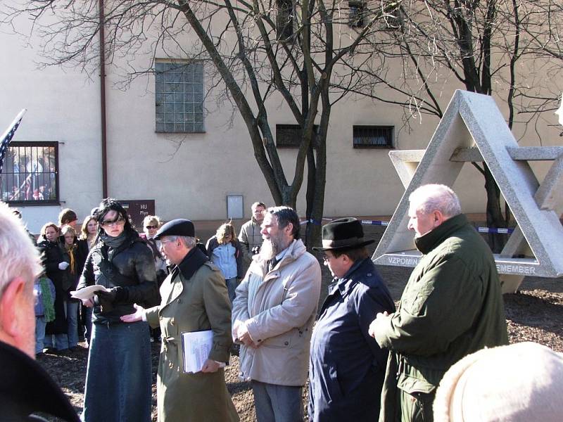 Hvězda místo synagogy.